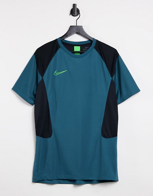 Nike Football Academy t-shirt in teal