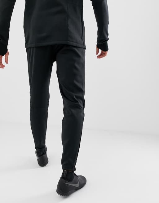 Nike football academy tapered joggers deals in black