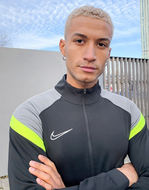 Nike Football academy track jacket in black