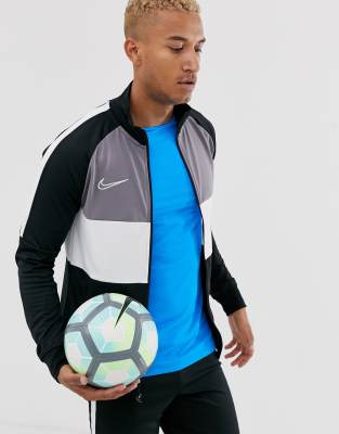 nike academy colour block track top