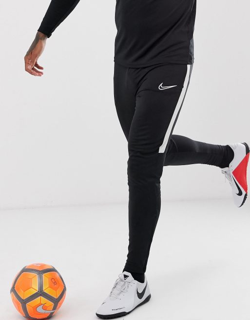 nike academy track pants triple black