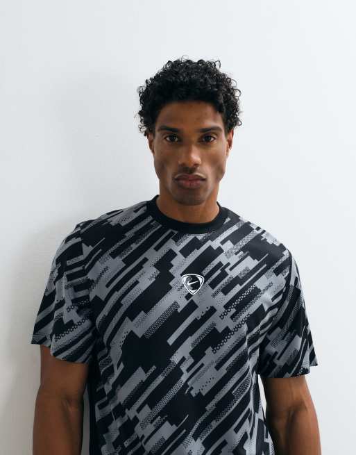 Nike Football ACD+ t-shirt imprimé central noir, 4 de 5