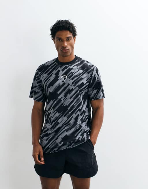 Nike Football ACD+ t-shirt imprimé central noir, 5 de 5