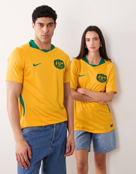 Nike Football Australia World Cup 26 home jersey in yellow - view 1