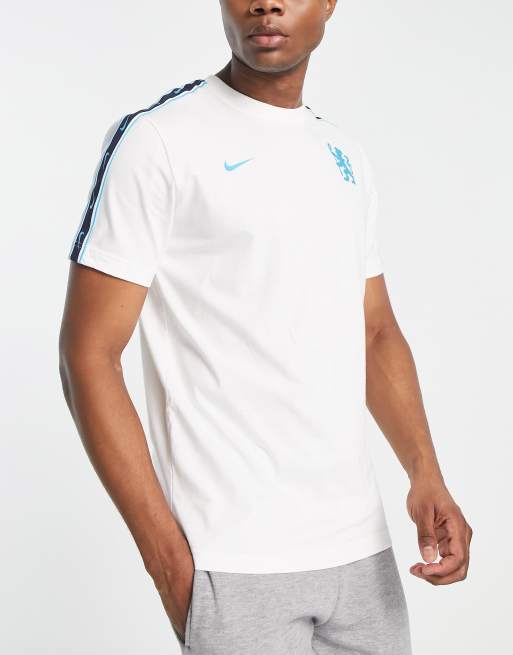 Nike Football – Chelsea FC – Biały T-shirt z logo