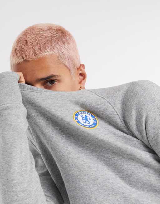 Nike Football Chelsea FC crew neck sweatshirt in grey