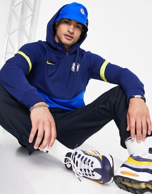 Nike Football Chelsea FC Travel hoodie in navy ASOS