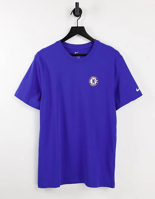  Nike Football Chelsea FC Travel t-shirt in blue 