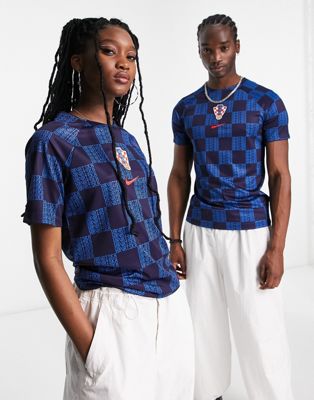 Nike Football World Cup 2022 Croatia unisex t-shirt in dark navy - ASOS Price Checker