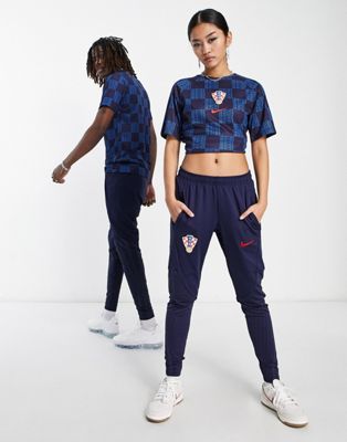 Nike Football Croatia World Cup 2022 Strike unisex joggers in dark blue
