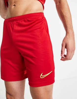 red nike shorts academy