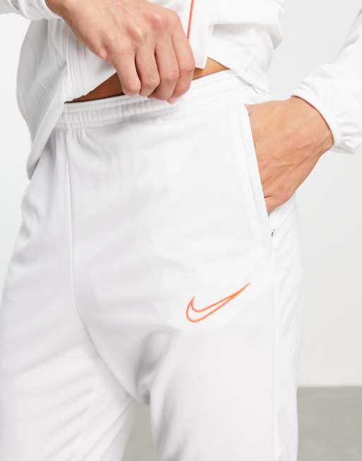 Nike academy store tracksuit white