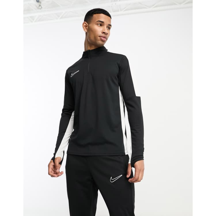 Nike Soccer Dri-FIT drill top in black