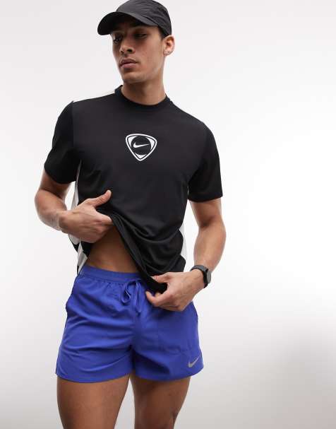 Nike Football Dri-FIT Academy+ central logo t-shirt in black - view 1