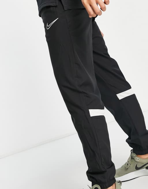 Nike Performance ACADEMY TRACK PANT - Tracksuit bottoms - black 