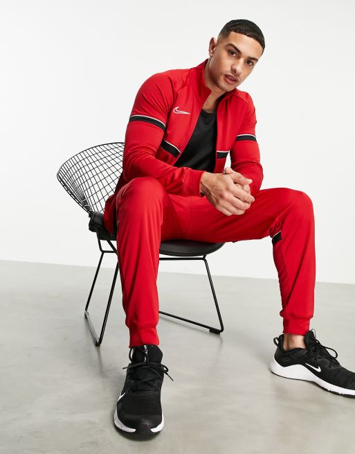 Nike academy 2025 tracksuit red