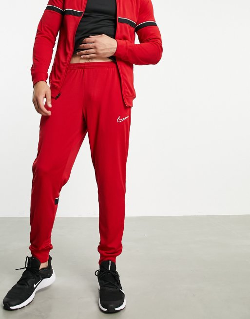 Nike Football - Dri-FIT Academy - Trainingspak in rood, 3 van 4