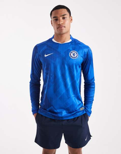 Nike Football - Dri-FIT Chelsea FC 2025/26 - Blå langærmet hjemmebanetrøje - view 1