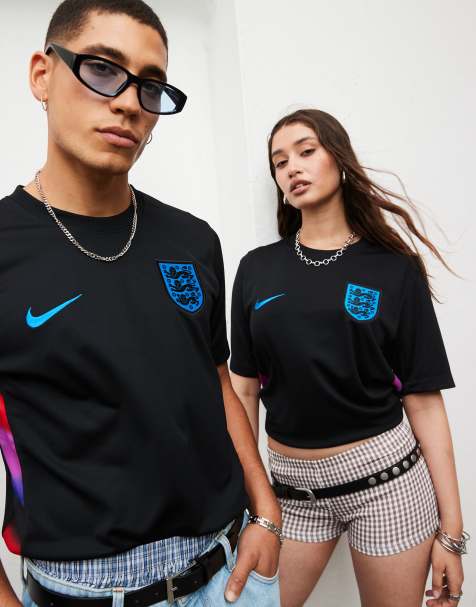 Nike Football Dri-FIT Euro 2025 England away shirt in black