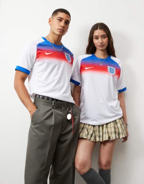 Nike Football Dri-FIT Euro 2025 England home shirt in white