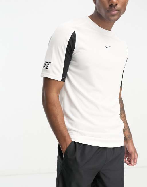 Nike Football Dri FIT GX t shirt in white