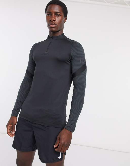 Nike Football - Drill - Top in zwart