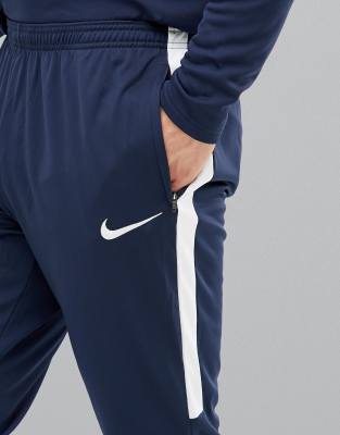 nike football dry academy joggers in navy