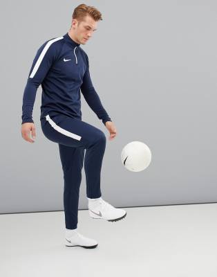 nike football dry academy joggers in navy