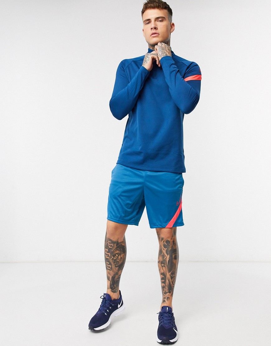 Nike Football - Dry Academy - Pantaloncini blu