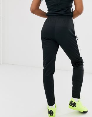 nike academy pants black grey