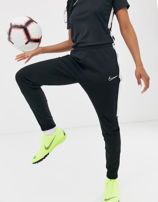 nike academy pants black grey