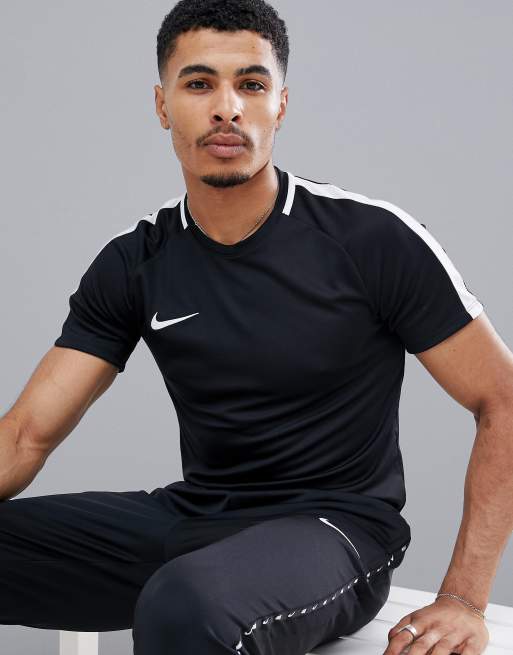 Nike academy cheap black t shirt