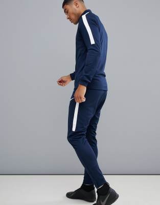 navy nike academy tracksuit