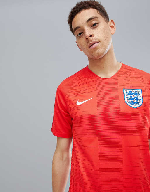 Nike red best sale football shirt