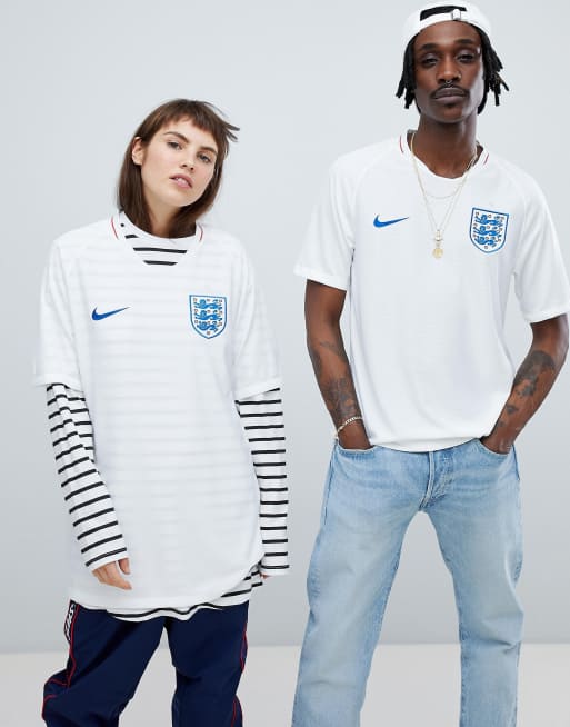 White store england shirt