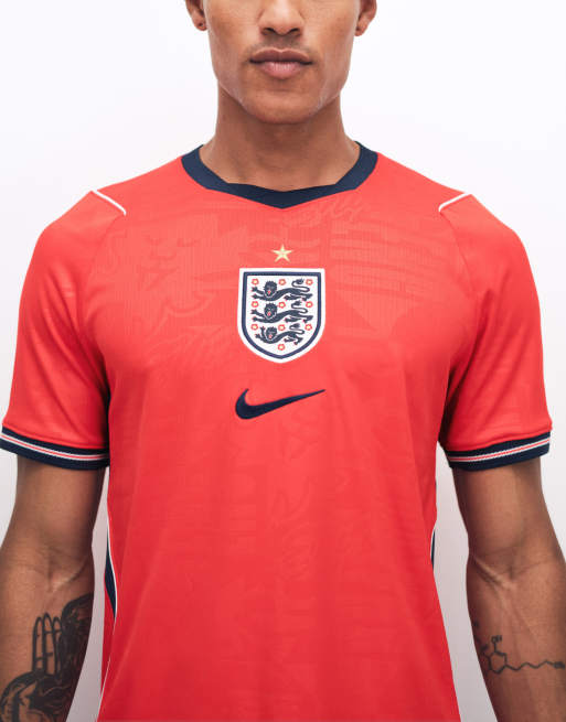 Nike Football England World Cup 26 away jersey in red, 6 of 6