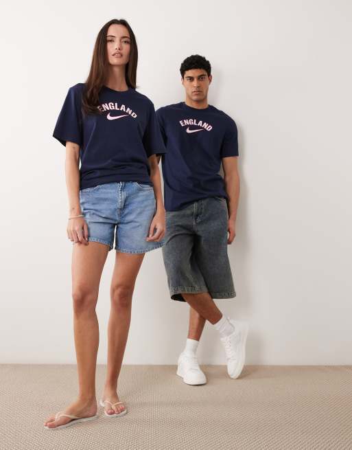 Nike Football England World Cup 26 chest logo t-shirt in navy, 2 of 4