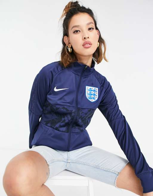 Nike Football Euro 2020 England anthem track jacket in navy