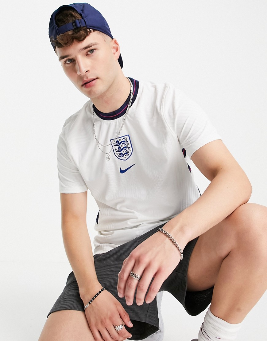 Nike Football Euro 2020 England vapor home match jersey in white