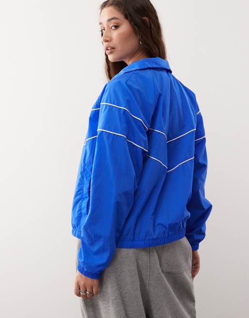 Nike Football Euro 2025 England Poly Knit full zip jacket in blue
