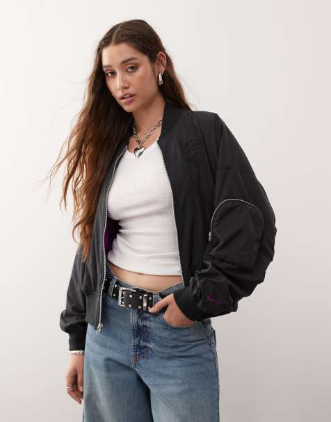 Nike Football Euro 2025 Essential Collection bomber jacket in black - view 1