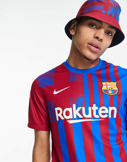 Nike Football FC Barcelona 2021 22 Stadium Home jersey in blue