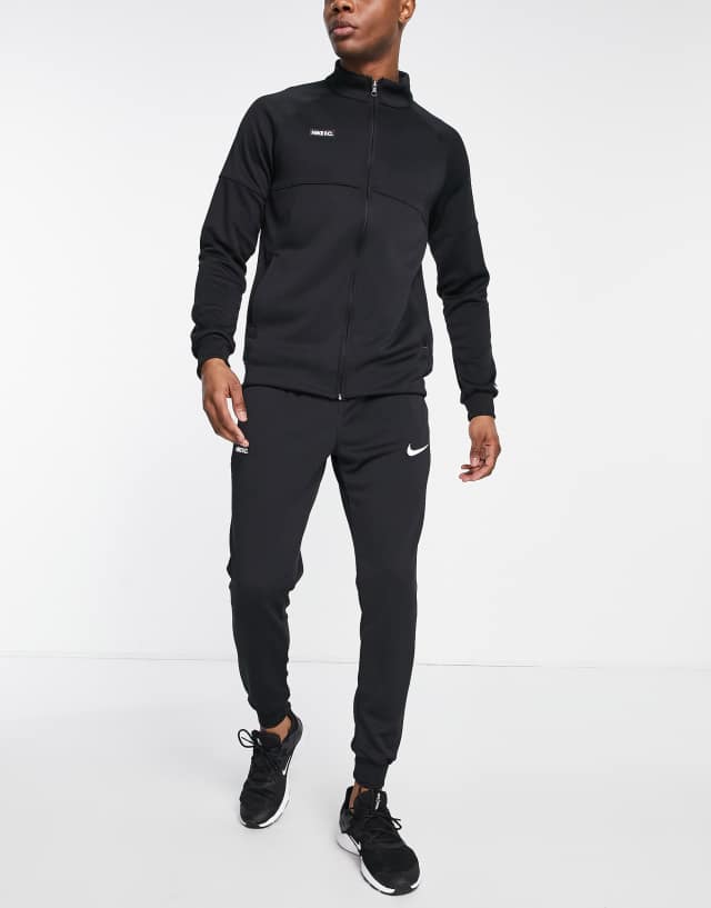 Nike Football FC Dri-FIT tracksuit in black