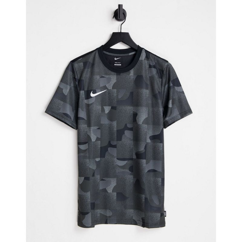 Uomo adAJG Nike Football - F.C. Libero - T-shirt nera con grafica