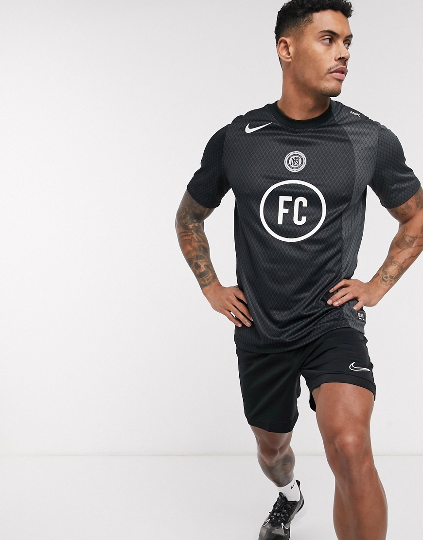 Nike Football - FC - T-shirt in zwart