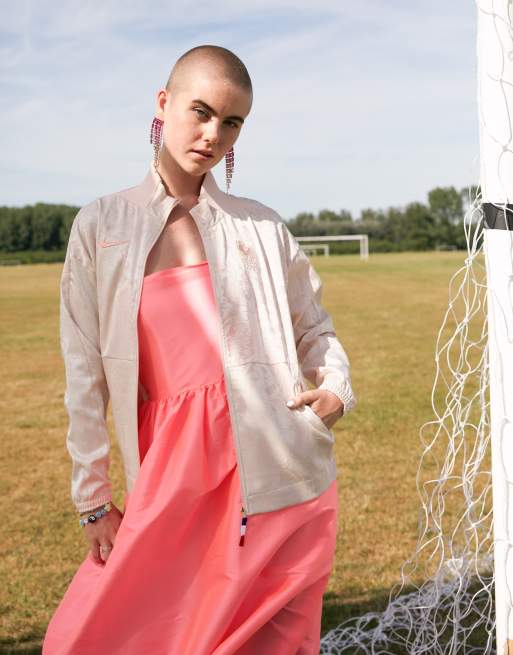 Nike Football - France Euro 22 - Anthem - Jack in roze
