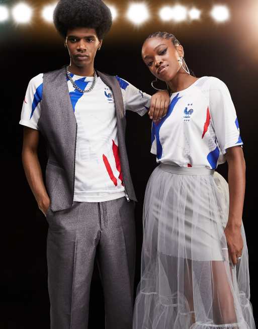 Nike Football France World Cup 2022 Premium unisex t-shirt in white