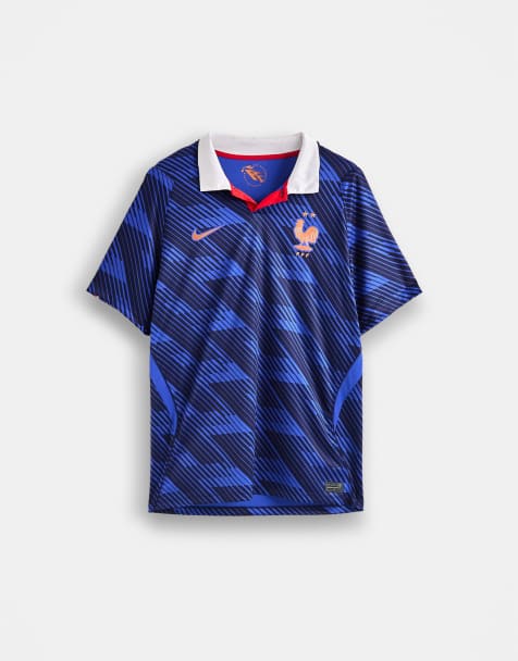 Nike Football Frankreich Heimtrikot in Blau - view 1