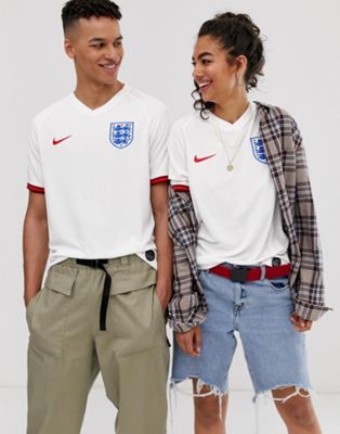 Nike Football – Hemmatröja för England VM i unisexmodell-Vit