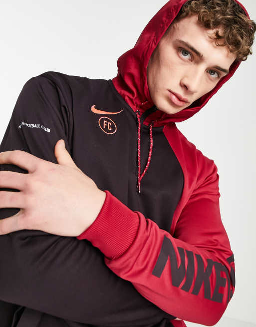 Nike Football hoodie in red | ASOS